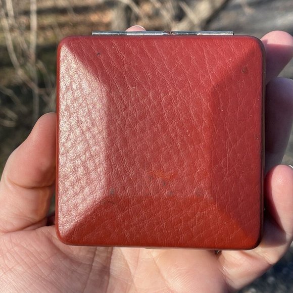 Vintage Tokyo Tokei 2 Jewels Red TESTED - Works - Alarm Folding Clock MCM RETRO - Picture 12 of 12